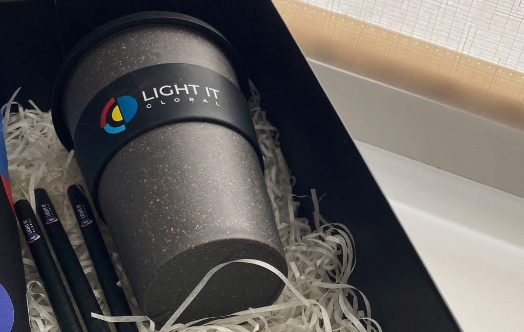 Light IT Global reusable cup